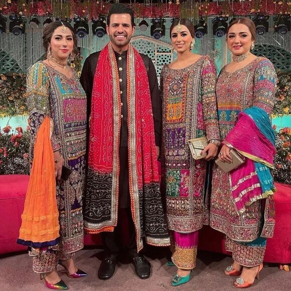 HARIS SHAKEEL PAKISTANI DESIGNER DRESS AUTHENTIC - Picture 9 of 13